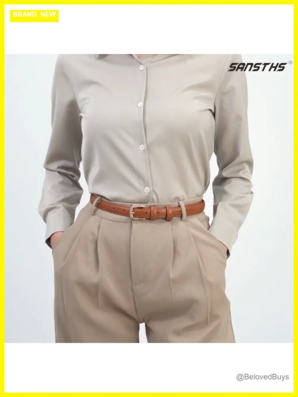 2 Pack Women Thin Faux Leather Belt Skinny Waist Belt for Dresses Jeans Pants